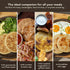 Frozen Frozen Frozen 10 Count, 50 oz Pack Tipicos Nokal Bean & Cheese Pupusas, Authentic Salvadoran Pupusas Meal