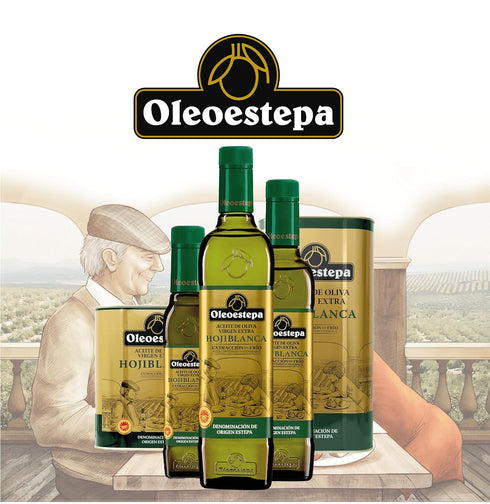 Oleoestepa 0.75 25.4 Hojiblanca Spanish Extra Virgin Olive Oil - Liter / Ounce