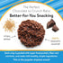 30-Count, Undercover Snacks Chocolate Quinoa Crisps - Dark Chocolate + Sea Salt | Individually Wrapped Crisps | Gluten
