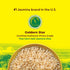 (6 Pack) 8.5 oz Golden Star Organic Thai Hom Mali Brown Jasmine Rice - Microwaveable Rice - Pouch