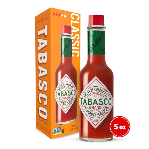 5 oz (Pack 12) TABASCO Brand Original Red Pepper Sauce