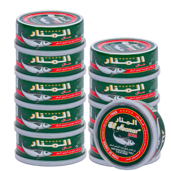 El Manar Premium Mediterranean Extra Tuna in Virgin Olive Oil -5.6 oz