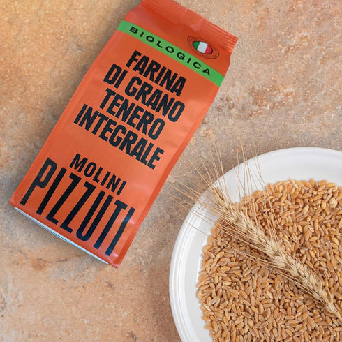 Molini Pizzuti 500GM Organic Whole Wheat Multipurpose Flour