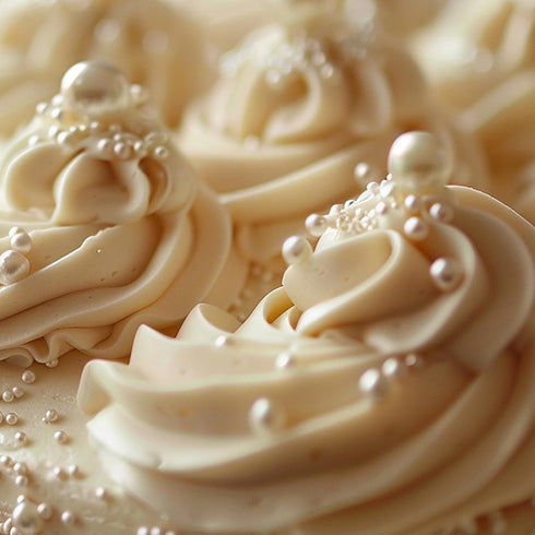 4.58 oz Edible Pearls White Sugar Sprinkles Resealable Jar, Edible Pearls For Cake Decorating, White Pearl Sprinkles