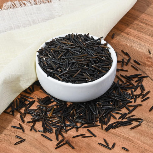 Northern Latitude Foods 15oz Organic Wild Rice - | NON-GMO | Lake Harvested | Sustainable | Naturally Gluten Free