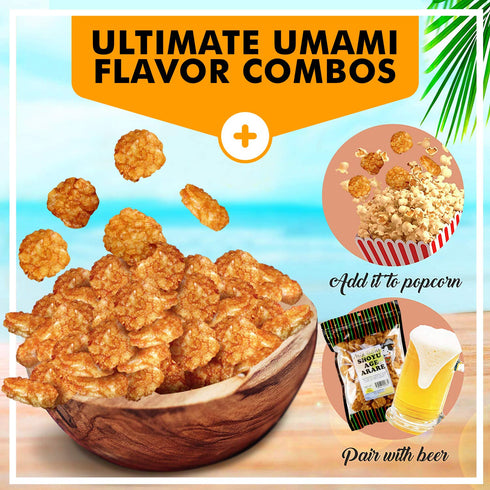 Shoyu Age Fried Arare Rice Crackers 6 Ounce - Perfect Snack, Sweet and Salty Flavor Profile