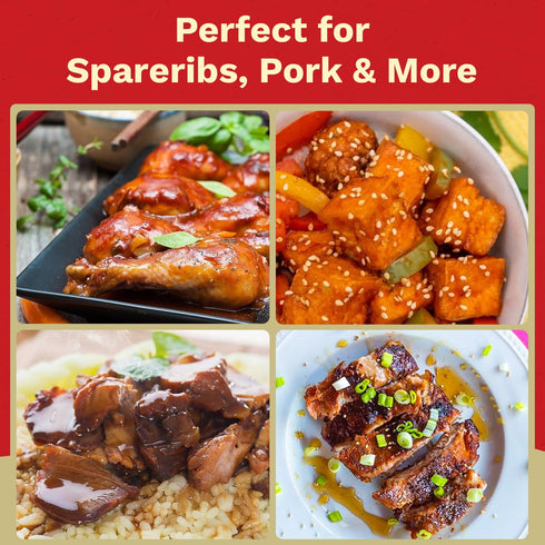 1.5 oz Packet (Pack 12) NOH Chinese Sweet & Sour Spareribs Seasoning Mix, of - Classic Chinese Sweet and Sour Sauce