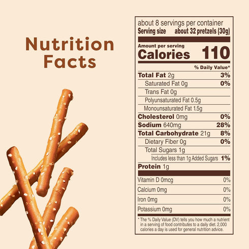 Glutino Gluten Free Pretzel Sticks, Delicious Everyday Snack, Lightly Salted, 8 oz