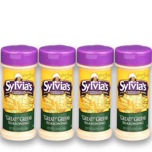 Sylvia's Restaurant Great! Greens Seasoning for Scrumptious Southern Collard Greens, All-purpose Vegetable