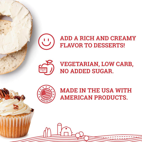 2LB (Pack 1) Hoosier Hill Farm Cream Cheese Powder