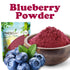 8 100% Food to Live Blueberry Juice Powder, Ounces - Pure, Antioxidant-Rich. Great for Smoothies, Spray-dried, No Sugar