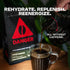 10.9 Danger Coffee by Dave Asprey, Remineralized, Mold Free & Lab Tested Swiss Water Decaf Whole Bean Coffee, Medium