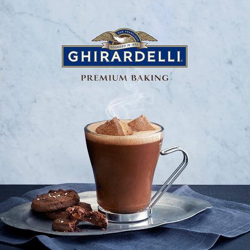 0.85 oz Packets, 43 Packets) Ghirardelli Double Chocolate Hot Cocoa Mix, Approximately (Approximately with Cocoa Scoop