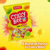 2.2 lbs (1 (Pack 2) Roshen Crazy Bee Jelly Candy, Assorted Fruit Flavors with Soft Fruit Filling, Bulk kg) Individually
