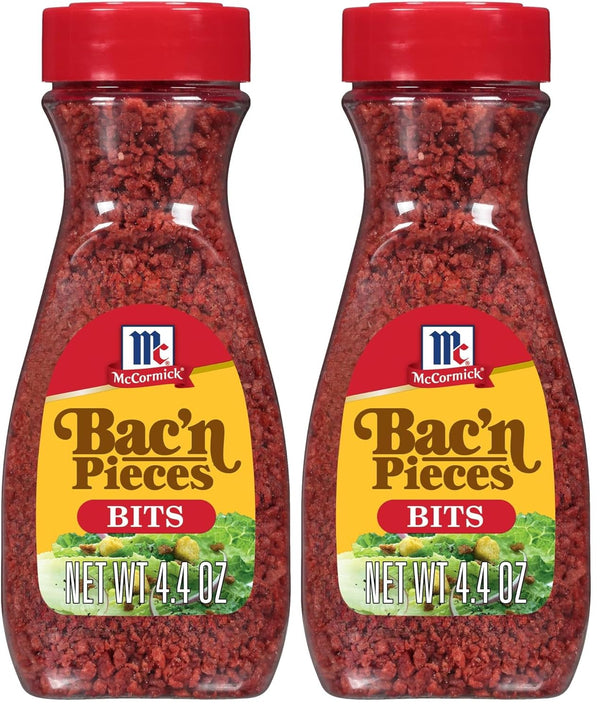 McCormick Bac'n Pieces Bacon Flavored Bits, 4.4 oz (Pack of 2)