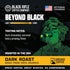 12oz Black Rifle Coffee Company Beyond Black, Bag, Ground Coffee Dark Roast - Roasted Blend Made from Arabica Beans