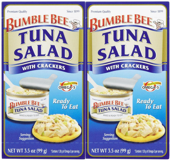 Bumble Bee Tuna Salad w/ Crackers, 3.5 oz, 2 pk
