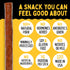 (1-oz 12-Count) BBQ & Pineapple Natural Pork Meat Sticks, Sogo Snacks, No Nitrates, Gluten, Soy, MSG, Dairy or Nuts.