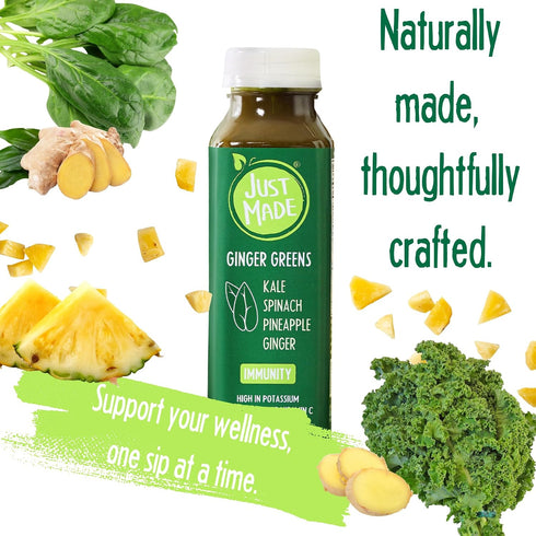 11.8 JUST MADE JUICE Ginger Greens, FZ