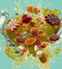 Gummy 5 Tea,(Pack 12) AriZona Green Tea Fruit Snacks, Gluten Free Mixed Fruit Chews Ounce Individual Single Serve Bags