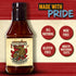 (22 Oz Porkosaurus World Championship Memphis BBQ Sauce Tangy & Sweet Sauce for Ribs, Pork, Beef & Burgers Gluten-Free