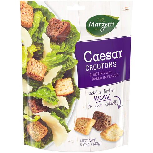 Marzetti Baked Croutons Caesar, 5 oz