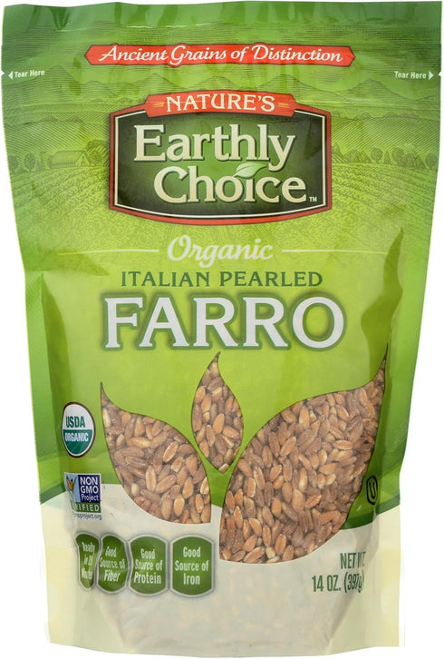 Nature's Earthly Choice - Organic Italian Pearled Farro - 14 oz.