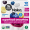 Noka Superfood Fruit Smoothie Pouches, Blueberry Acai with Brain Support, Healthy Snacks
