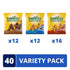 Pack, 3 40 Packs belVita Bites Breakfast Biscuits Variety Flavors, Mother's Day, Snack