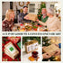 Pureleafia Set 12 15g 5g 2L Herbal Fruit Tea Gift - Artisan Flavors, Loose Leaf Pouches, Hot & Cold Brew, Sugar-Free