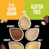 21g 40 Count KIND Healthy Grains Energy Bars, Dark Chocolate Chunk, Gluten Free, Healthy Snacks, Whole Grains