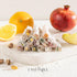 17.6oz, 4 Eastanbul Turkish Delight, Turkish Delights Candy Sticks Pistachio Filled w/ Flavors: Apple, Orange