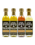 Viva Oliva Set 60ml (2oz) 100% Gourmet Oil Variety Sampler - Gift with four bottles - White Truffle, Black Truffle