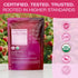 Organic Hormone Balance Tea for Women Raspberry Leaf, Vitex & Tulsi Herbal Hormone Balance Tea for PMS, PCOS
