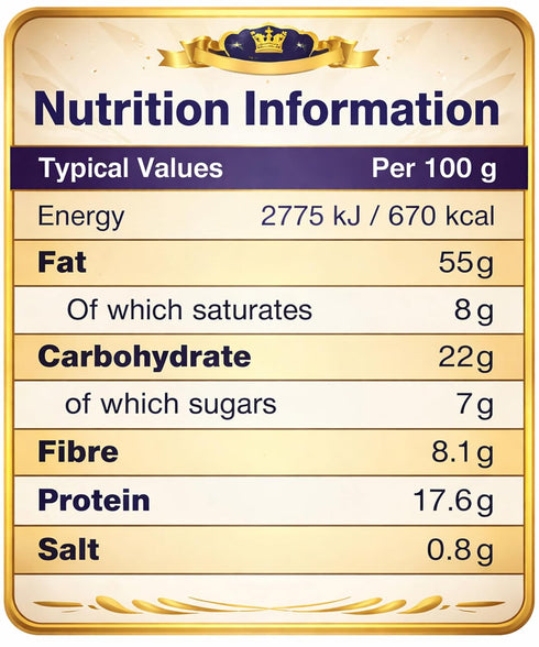 KEV&COOPER 40 oz Mixed Nuts with Sea Salt, Resealable Pouch Deluxe Variety Nut Snack with Cashews, Almonds, Pecans