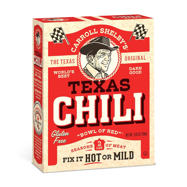 Carroll Shelby's Original Texas Brand Chili Kit 3.65oz Box (Pack of 1)