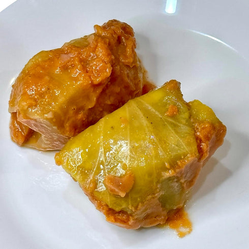 Lowell Foods 400g Canned Stuffed Cabbage Rolls with Pork in Tomato Sauce