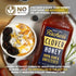 40 oz 100% Packed Fischer's Pure Clover Honey Pure, Raw and Unfiltered Honey in a Squeeze Bottle All-Natural Sweetener