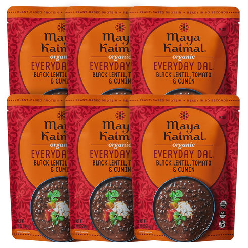 Maya Kaimal Foods - Organic Indian Everyday Dal - Black Lentil 10oz