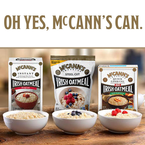 28 McCann's Irish Oatmeal, Traditional Steel Cut Oats, Ounce Bag