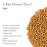Yellow Mustard Seeds Whole - White Mustard Seed Spicy Ingriedient - Whole Mustard Seeds Yellow Whole Mustard Seed