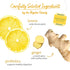 18 Count (Pack 6), 108 Bigelow Tea Lemon Ginger plus Probiotics Herbal Tea, Caffeine Free Tea with Lemon and Ginger