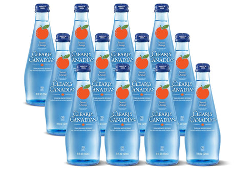 Clearly Canadian Originals Sunset Orange 11oz (Pack of 12)