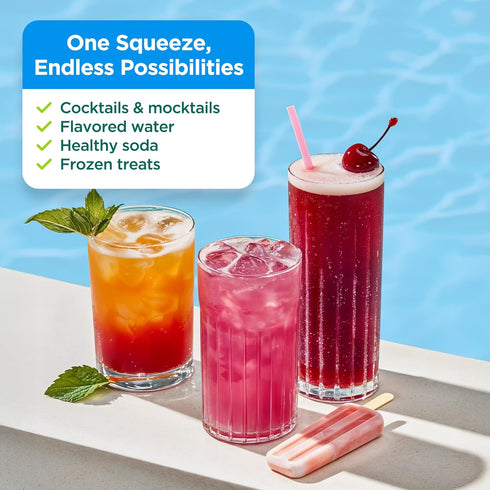 5 90 Stur Electrolyte Water Enhancer | Sweetened with Stevia | High in Antioxidant Vitamin C | Sugar Free | Zero