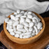 (1 lb) Cambie Jordan Almonds | Bright White Candy Almond | Premium Roasted Almonds with a Sweet Sugar Coating |