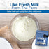 (12oz) Healthier Comforts Whole Milk Powder | Shelf Stable | Kosher, Gluten Free, Non-GMO, Hormone and Antibiotic Free