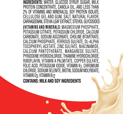 8 Oz Pack 24 BOOST Original Ready to Drink Nutritional Drinks, Very Vanilla, Fl Bottles