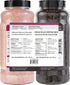 52USA 18 oz 39 oz, 2 Set Whole Black Peppercorns + Himalayan Pink Salt (Fine Grain) Salt and Pepper Grinder, Black