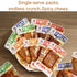 4 Pack, 20 (1.23lbs)- package Hand Torn Spicy Dried Tofu Snacks - Chinese Bean Curd, Flavors Variety Individual Bags