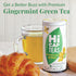 50 The Republic of Tea HiCAF Gingermint Green Tea, Tea Bags, High in Caffeine